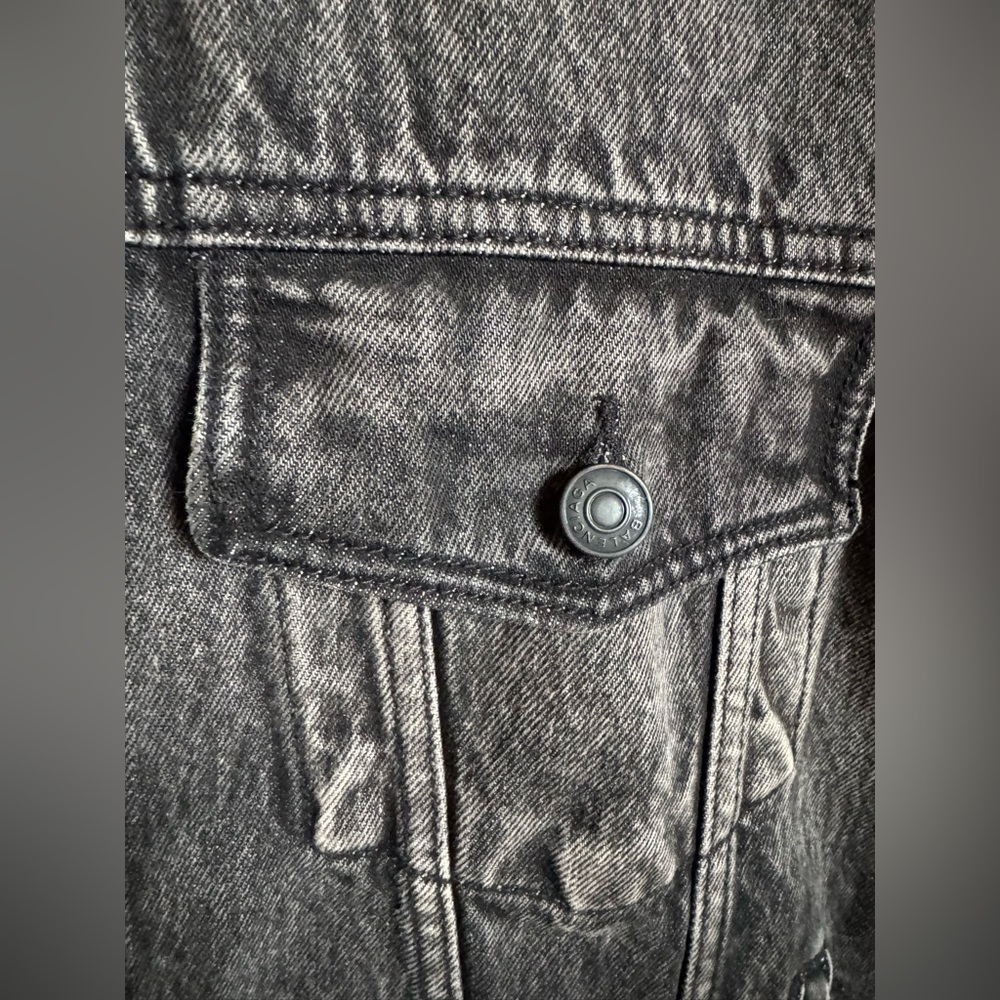 Balenciaga Charcoal Denim Jacket - Picture 5 of 13